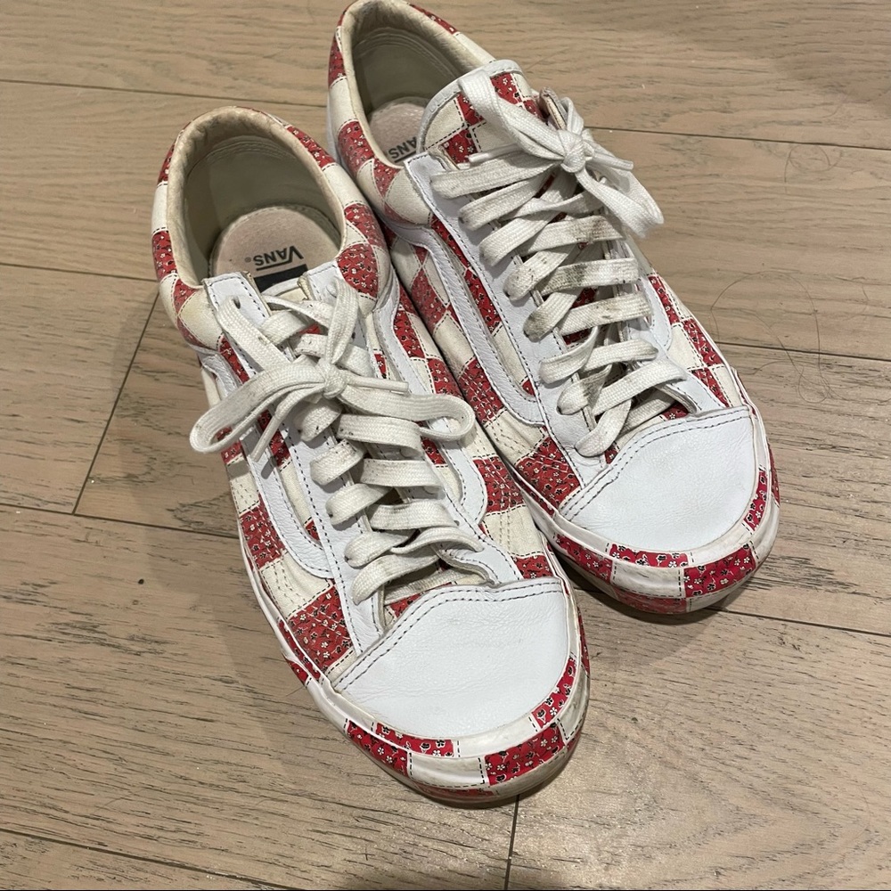 Vans x Opening Ceremony Mens white & red Sneakers